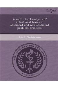 A Multi-Level Analysis of Attentional Biases in Abstinent and Non-Abstinent Problem Drinkers