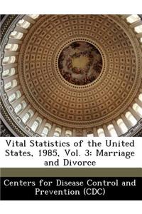 Vital Statistics of the United States, 1985, Vol. 3