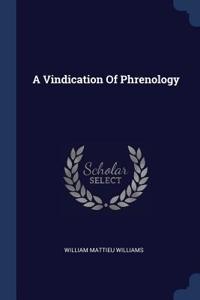 Vindication Of Phrenology