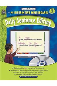 Interactive Learning: Daily Sentence Editing Grd 3