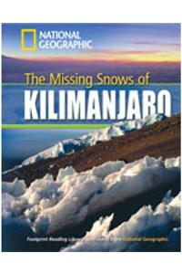 Missing Snows of Kilimanjaro