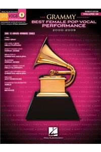 The Grammy Awards Best Female Pop Vocal 2000-2009