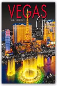 VEGAS GLITZ 2020 SQUARE WALL CALENDAR