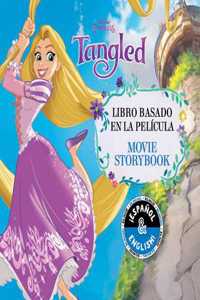 Disney Tangled: Movie Storybook / Libro Basado En La Película (English-Spanish)