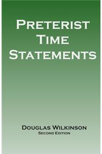 Preterist Time Statements