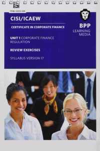 CISI Capital Markets Programme Certificate in Corporate Finance Unit 1 Syllabus Version 17