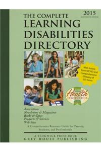 Complete Learning Disabilities Directory, 2015