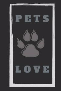 PETS LOVE notebook