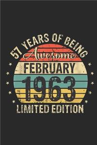 Born February 1963 Limited Edition Bday Gifts