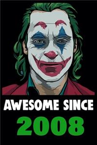 Joker Comic Notebook 2008 Joker Notebook University Graduation gift