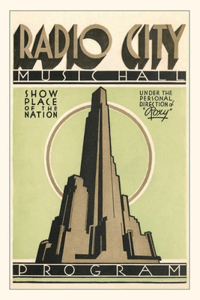 Vintage Journal Radio City Music Hall Program, New York City