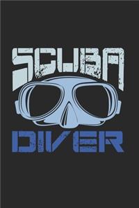 Scuba Diver Notebook