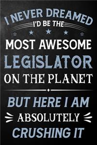 I Never Dreamed I'd Be The Most Awesome Legislator On The Planet But Here I Am Absolutely Crushing It