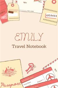 Emily TRAVEL NOTEBOOK