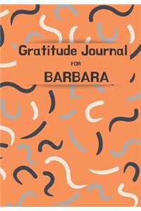 Gratitude Journal FOR BARBARA