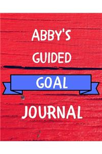 Abby's Guided Goal Journal