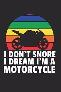 Motorrad Notizbuch