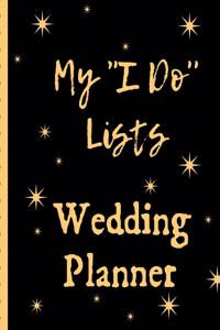 My I Do Lists Wedding Planner