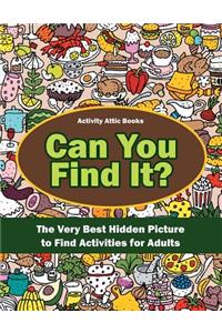 Can You Find It? The Very Best Find-The-Difference Activities for Children