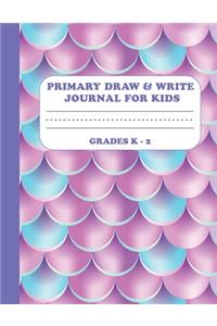 Primary Draw & Write Journal for Kids Grades K-2