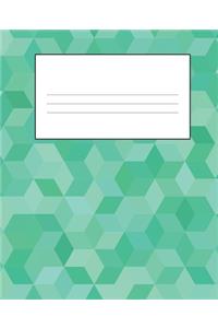 Teal Composition Notebook