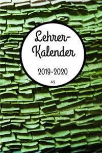 Lehrerkalender 2019 2020 A5