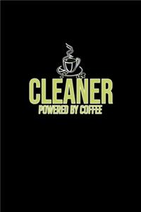 Cleaner powered by coffee