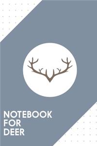 Notebook for Deer