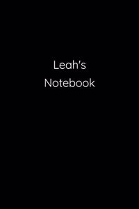 Leah's Notebook