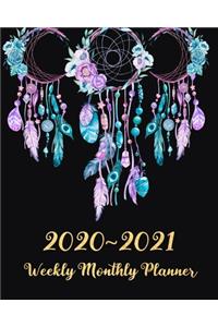 2020 - 2021 Weekly Monthly Planner