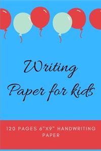 Writing Paper for kids