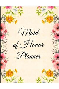 Maid of Honor Planner