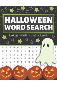 Halloween Word Search