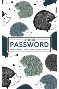 Internet Password Logbook - Journal - Libreta - Cahier - Taccuino - Notizbuch