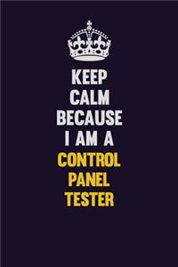 Keep Calm Because I Am A Control Panel Tester