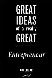 Calendar for Entrepreneurs / Entrepreneur