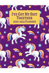 I've Got My Shit Together 2020-2022 Planner