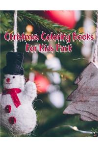 Christmas Coloring Books For Kids Pack