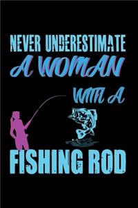 Never Underestimate A Woman with A Fishing Rod