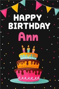 Happy Birthday Ann