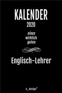 Kalender 2020 für Englisch-Lehrer