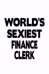 World's Sexiest Finance Clerk