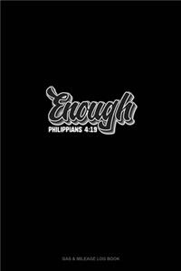 Enough - Philippians 4