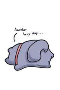 Lazy Cat Notebook