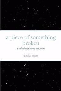 A piece of something broken