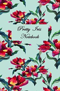 Pretty Iris Notebook