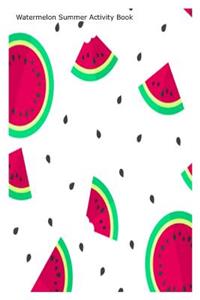 Watermelon Summer Activity Book