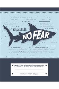 Shark Primary Composition Book Wide Ruled