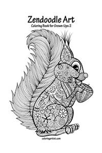 Zendoodle Art Coloring Book for Grown-Ups 2