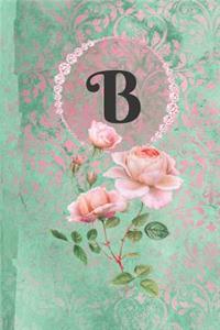 Personalized Monogrammed Letter B Journal